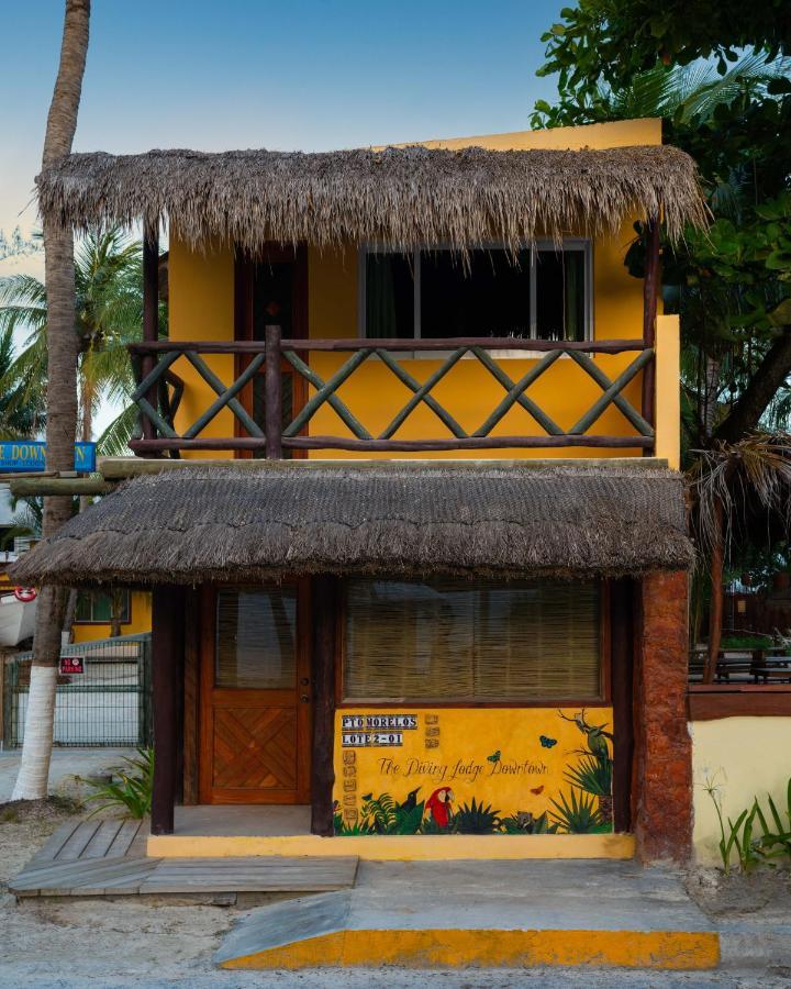 The Diving Lodge Downtown Puerto Morelos Exteriör bild