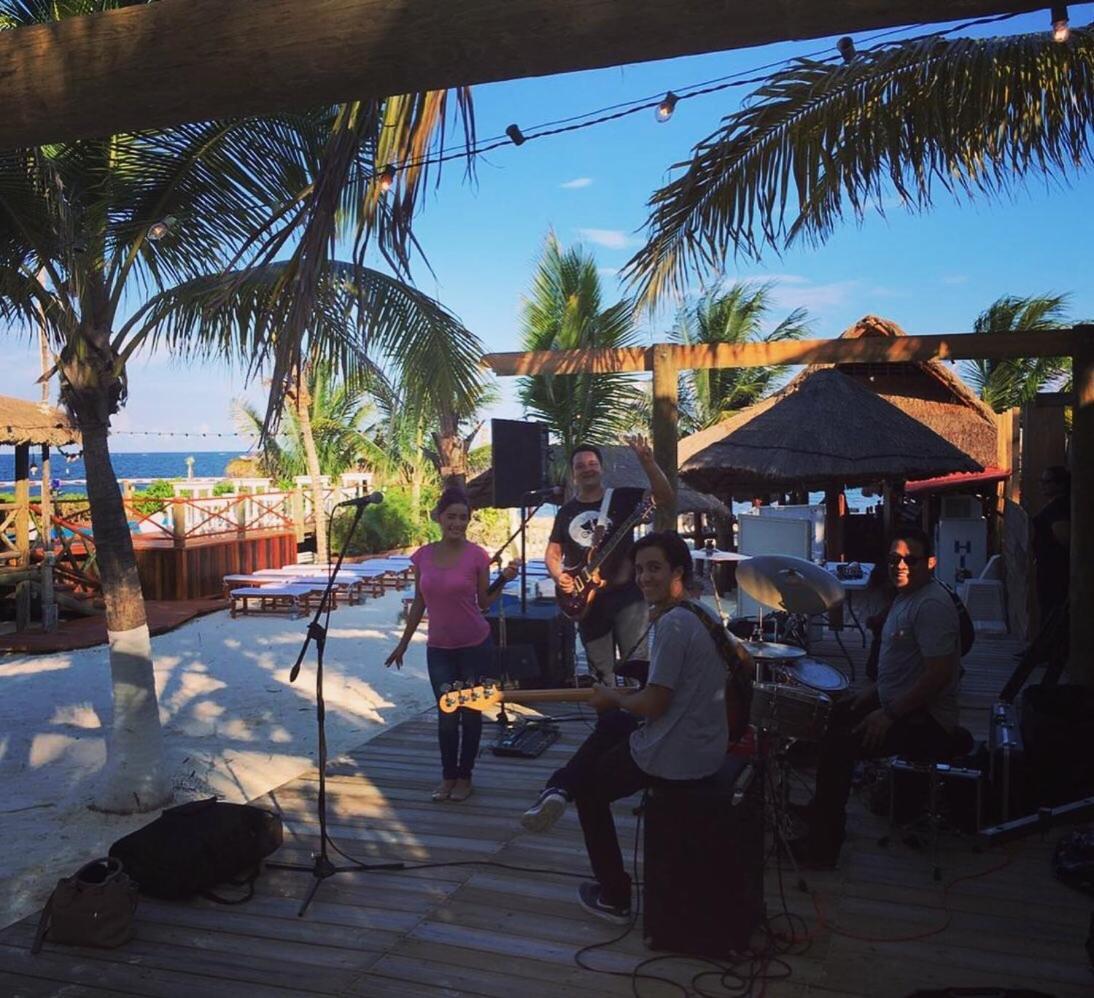 The Diving Lodge Downtown Puerto Morelos Exteriör bild