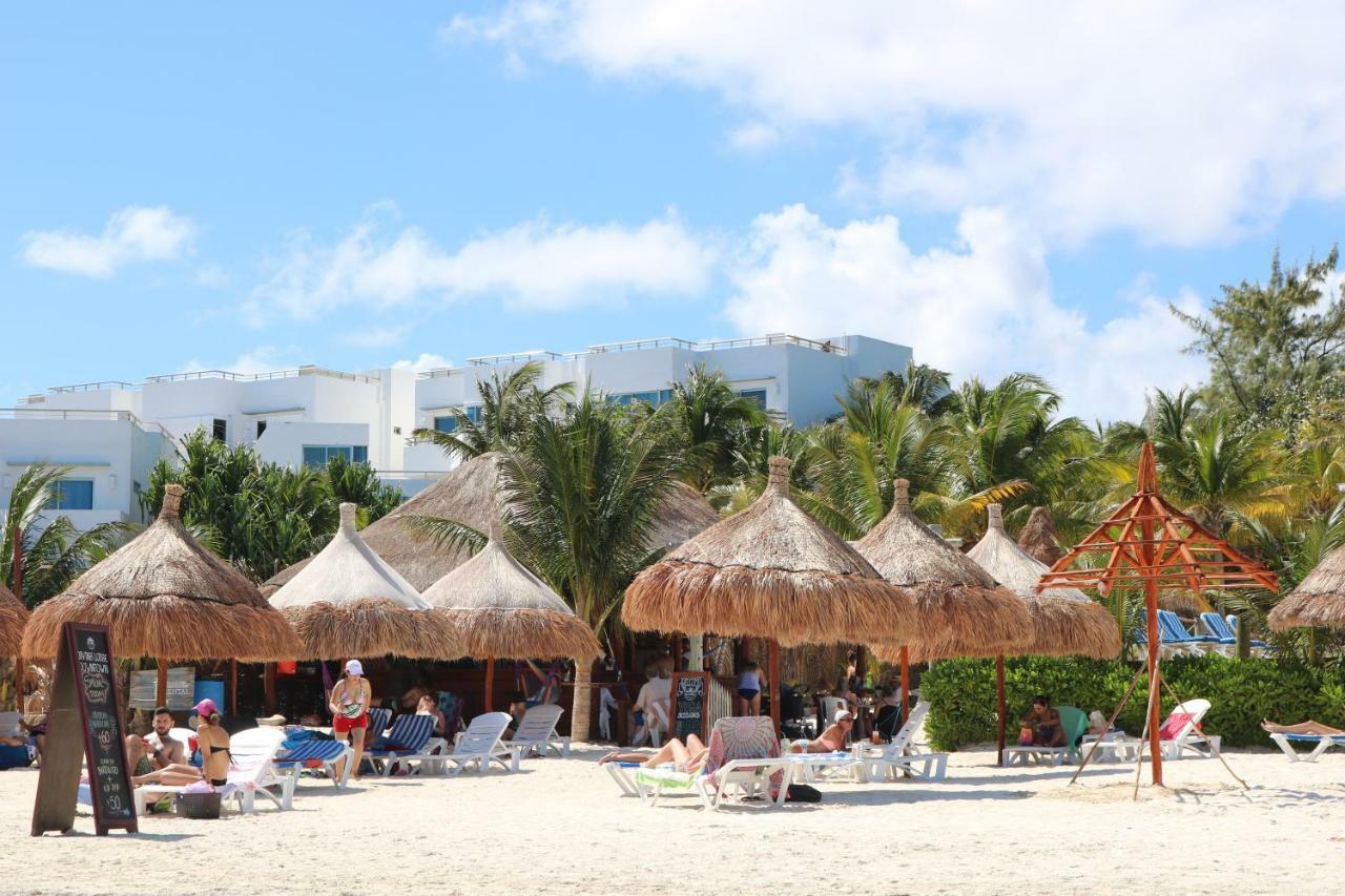 The Diving Lodge Downtown Puerto Morelos Exteriör bild